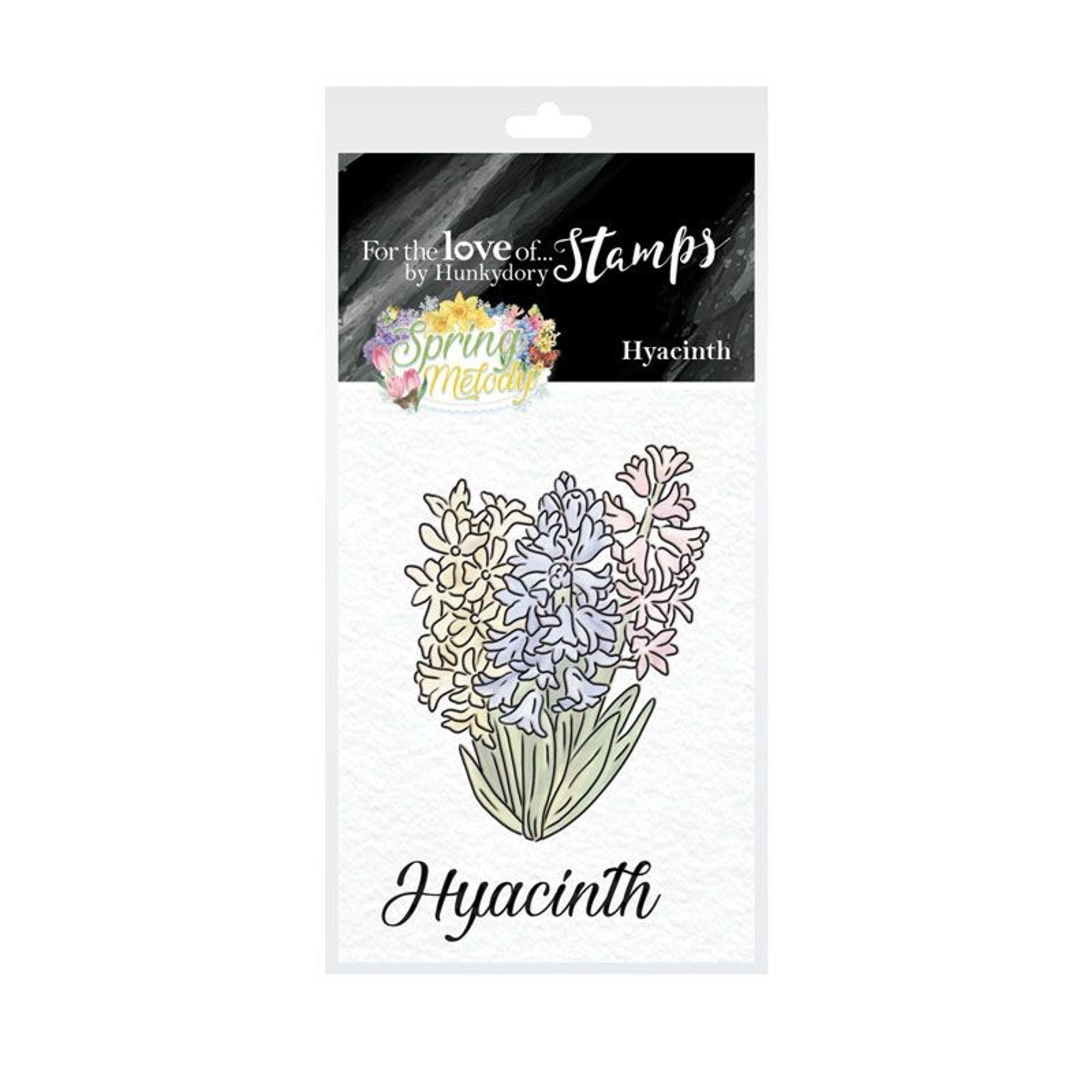 Hunkydory Crafts For the Love of Stamps - Mini Stamps - Hyacinth